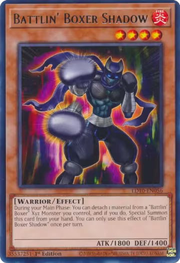 Battlin' Boxer Shadow (LD10-EN056), Legendary Duelists: Soulburning Volcano — Yu-Gi-Oh! card price