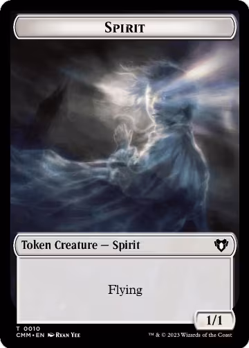 Spirit (0010) // Cat (0005) Double-Sided Token (10 // 5), Commander Masters — Magic card price