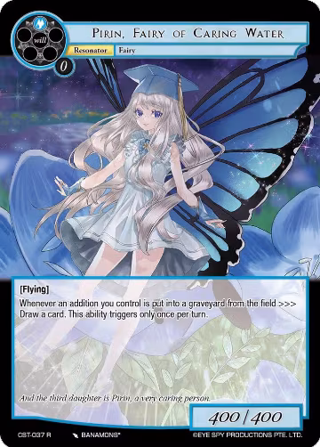 Pirin, Fairy of Caring Water (CST-037 R), Clash of the Star Trees — Force of Will card price