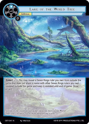 Lake of the World Tree (CST-041 N), Clash of the Star Trees — Force of Will card price