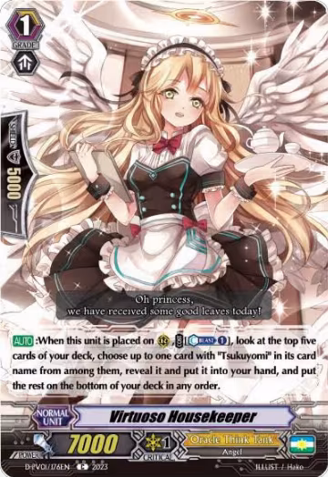 Virtuoso Housekeeper (D-PV01/176EN), D-PV01: History Collection — Vanguard card price