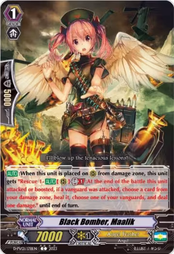 Black Bomber, Maalik (D-PV01/178EN), D-PV01: History Collection — Vanguard card price