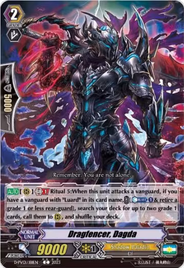 Dragfencer, Dagda (D-PV01/181EN), D-PV01: History Collection — Vanguard card price