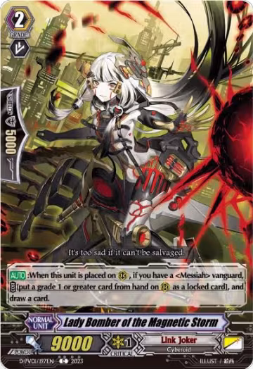 Lady Bomber of Magnetic Storm (D-PV01/197EN), D-PV01: History Collection — Vanguard card price