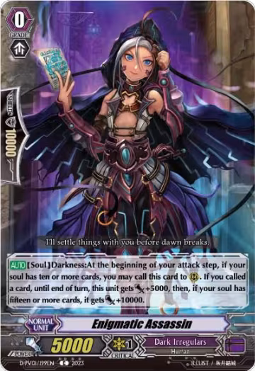 Enigmatic Assassin (D-PV01/199EN), D-PV01: History Collection — Vanguard card price