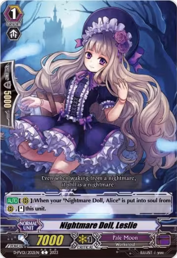 Nightmare Doll, Leslie (D-PV01/202EN), D-PV01: History Collection — Vanguard card price