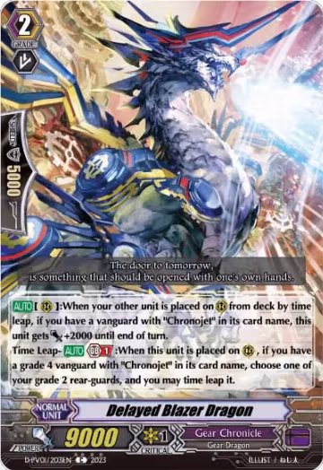Delayed Blazer Dragon (D-PV01/203EN), D-PV01: History Collection — Vanguard card price
