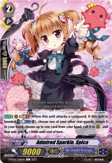 Admired Sparkle, Spica (D-PV01/208EN), D-PV01: History Collection — Vanguard card price