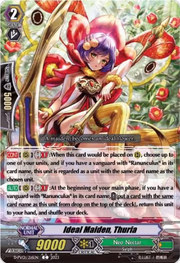 Ideal Maiden, Thuria (D-PV01/216EN), D-PV01: History Collection — Vanguard card price