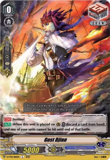Gust Djinn (D-PV01/284EN), D-PV01: History Collection — Vanguard card price