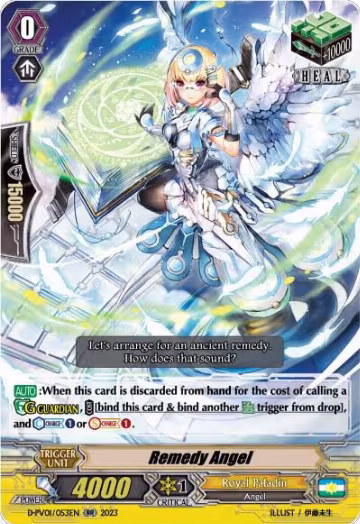 Remedy Angel (D-PV01/053EN), D-PV01: History Collection — Vanguard card price
