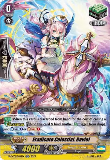 Eradicate Celestial, Raviel (D-PV01/055EN), D-PV01: History Collection — Vanguard card price