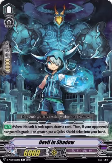 Devil in Shadow (D-PV01/305EN), D-PV01: History Collection — Vanguard card price