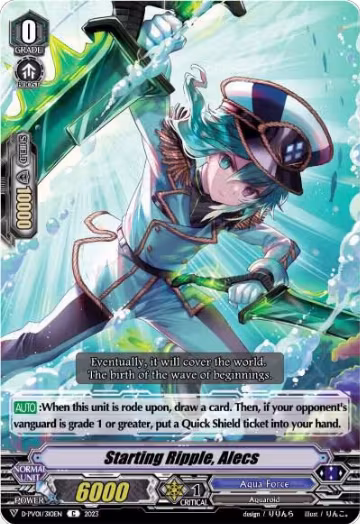 Starting Ripple, Alecs (D-PV01/310EN), D-PV01: History Collection — Vanguard card price