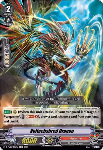 Voltechshred Dragon (D-PV01/326EN), D-PV01: History Collection — Vanguard card price