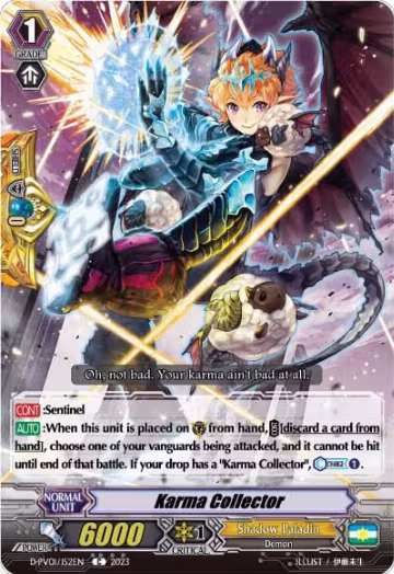 Karma Collector (D-PV01/152EN), D-PV01: History Collection — Vanguard card price