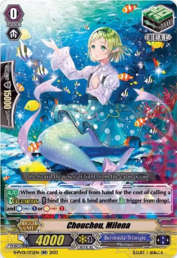 Chouchou, Milena (D-PV01/072EN), D-PV01: History Collection — Vanguard card price