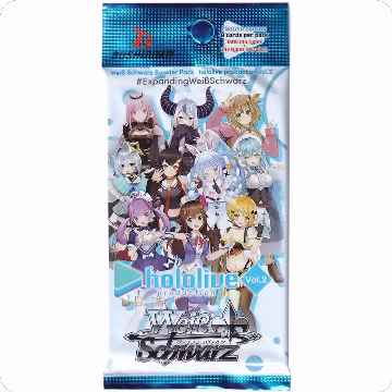 hololive production Vol.2 Booster Pack, hololive production Vol.2 — Weiß Schwarz sealed product price