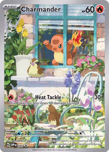 Charmander - 044 (044), Scarlet & Violet Promo Cards — Pokémon card price