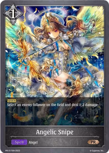 Angelic Snipe (PR-017EN), Shadowverse: Evolve Promo Cards — Shadowverse card price