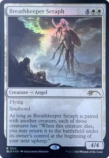 Breathkeeper Seraph (1345), Secret Lair Drop Series — Magic card price