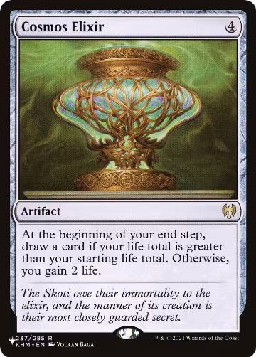 Cosmos Elixir (237), The List Reprints — Magic card price