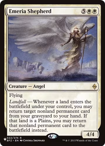 Emeria Shepherd (22), The List Reprints — Magic card price
