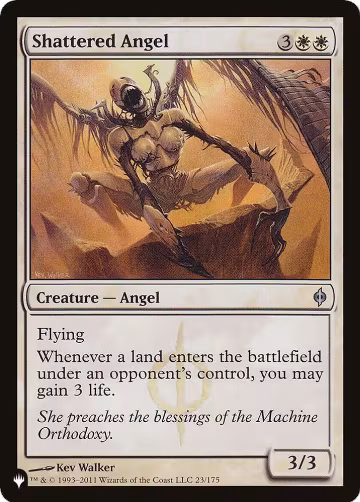 Shattered Angel (23/175), The List Reprints — Magic card price