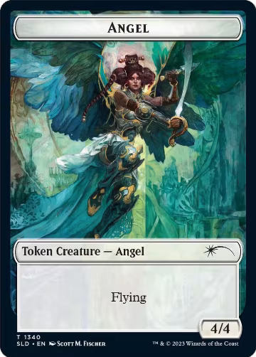Angel (SLD) // Soldier (GRN) Double-sided Token (1340 // 2), Secret Lair Drop Series — Magic card price