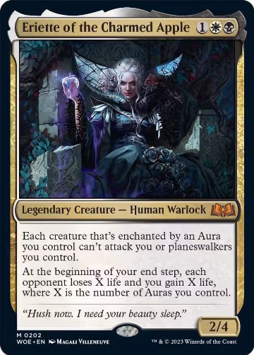 Eriette of the Charmed Apple (202), Wilds of Eldraine — Magic card price