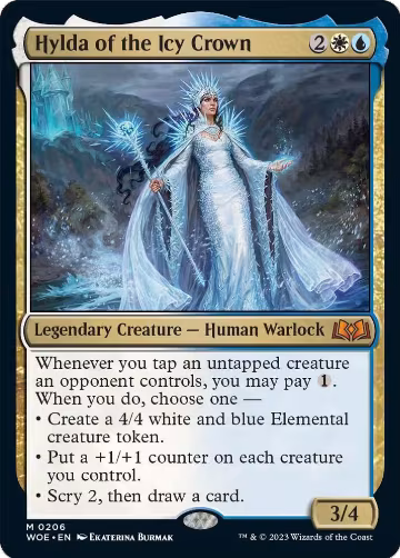 Hylda of the Icy Crown (206), Wilds of Eldraine — Magic card price