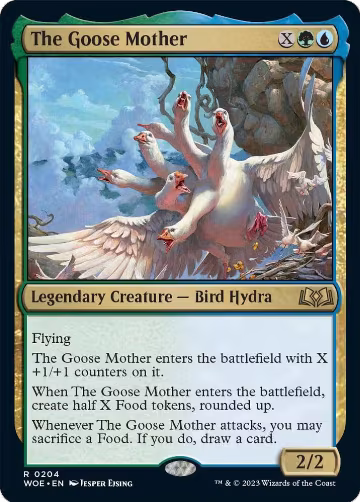 The Goose Mother (204), Wilds of Eldraine — Magic card price