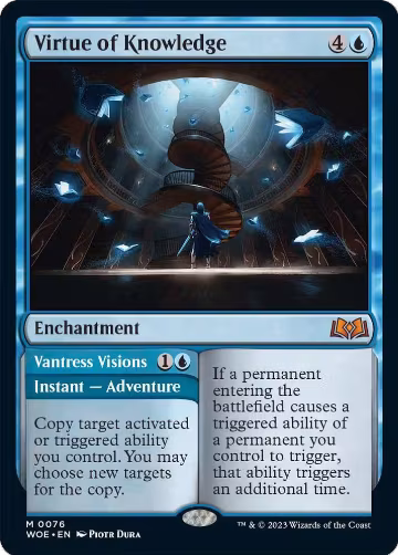 Virtue of Knowledge (76), Wilds of Eldraine — Magic card price