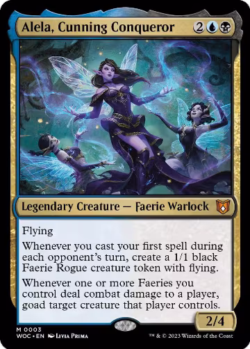 Alela, Cunning Conqueror (3), Commander: Wilds of Eldraine — Magic card price