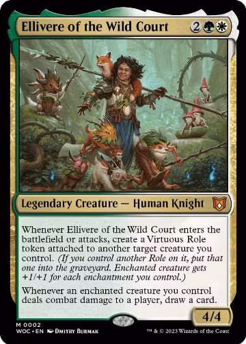 Ellivere of the Wild Court (2), Commander: Wilds of Eldraine — Magic card price