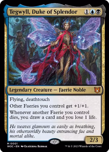 Tegwyll, Duke of Splendor (1), Commander: Wilds of Eldraine — Magic card price