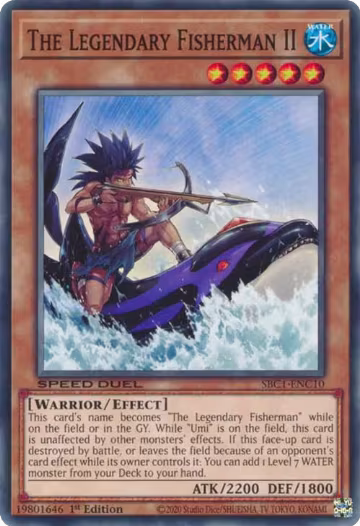 The Legendary Fisherman II (SBC1-ENC10), Speed Duel: Streets of Battle City — Yu-Gi-Oh! card price