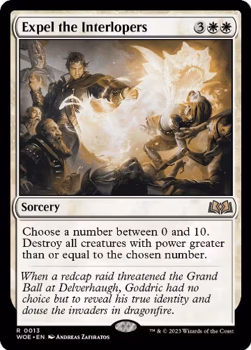 Expel the Interlopers (13), Wilds of Eldraine — Magic card price