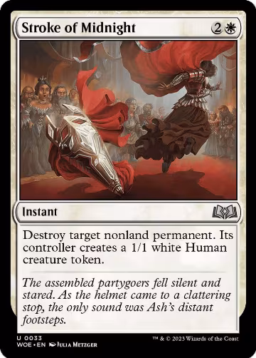 Stroke of Midnight (33), Wilds of Eldraine — Magic card price