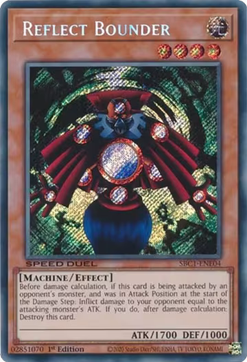 Reflect Bounder (Secret Rare) (SBC1-ENE04), Speed Duel: Streets of Battle City — Yu-Gi-Oh! card price