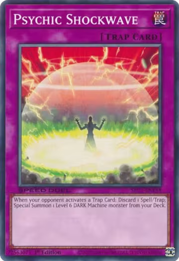 Psychic Shockwave (SBC1-ENE18), Speed Duel: Streets of Battle City — Yu-Gi-Oh! card price