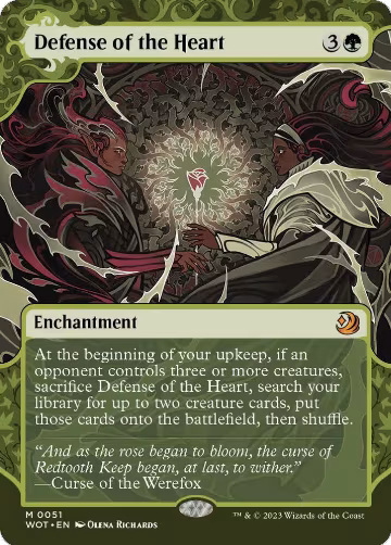 Defense of the Heart (51), Wilds of Eldraine: Enchanting Tales — Magic card price
