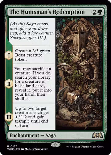 The Huntsman's Redemption (176), Wilds of Eldraine — Magic card price