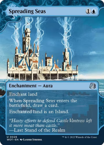 Spreading Seas (26), Wilds of Eldraine: Enchanting Tales — Magic card price