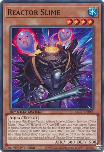 Reactor Slime (SBC1-ENH05), Speed Duel: Streets of Battle City — Yu-Gi-Oh! card price
