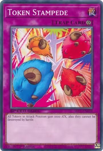 Token Stampede (SBC1-ENH18), Speed Duel: Streets of Battle City — Yu-Gi-Oh! card price