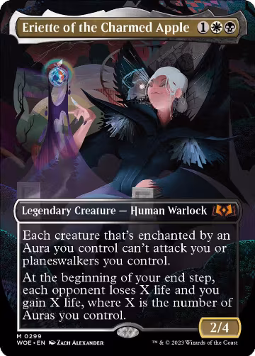 Eriette of the Charmed Apple (Borderless) (299), Wilds of Eldraine — Magic card price