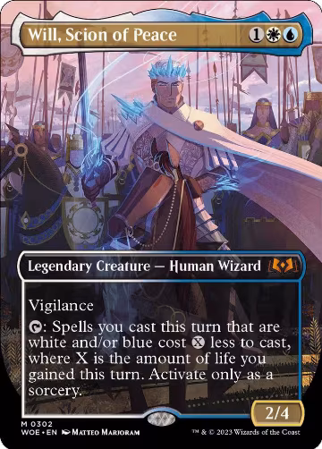 Will, Scion of Peace (Borderless) (302), Wilds of Eldraine — Magic card price