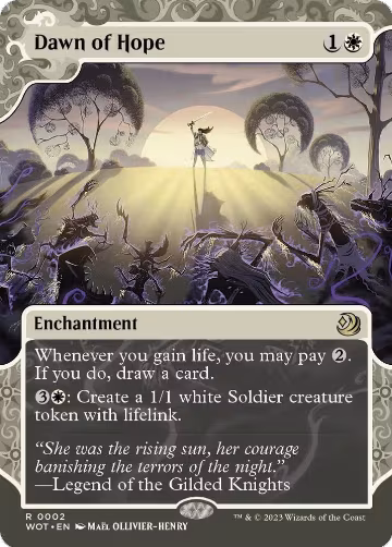 Dawn of Hope (2), Wilds of Eldraine: Enchanting Tales — Magic card price