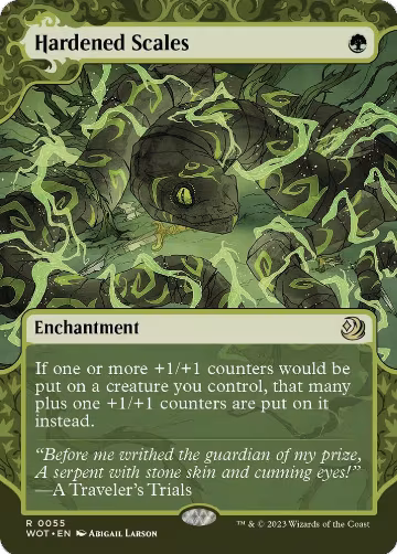 Hardened Scales (55), Wilds of Eldraine: Enchanting Tales — Magic card price